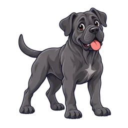 Ilustração de Cane Corso