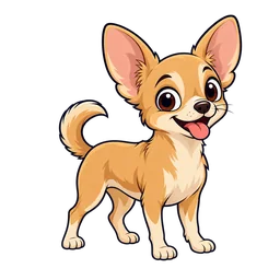 Ilustração de Chihuahua