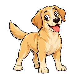 Ilustração de Labrador Retriever
