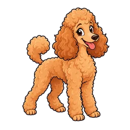 Ilustração de Poodle