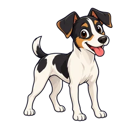 Ilustração de Terrier Brasileiro