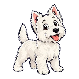 Ilustração de Westie