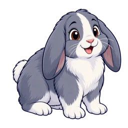 Ilustração de Mini Lop