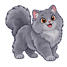 Ilustração de British Longhair