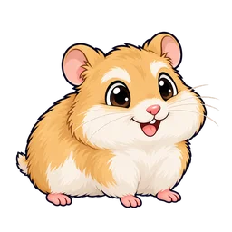 Ilustração de Hamster Roborovski