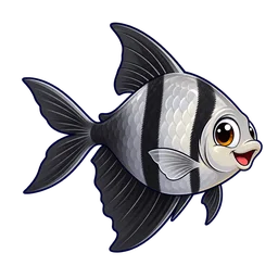 Ilustração de Tetra-negro